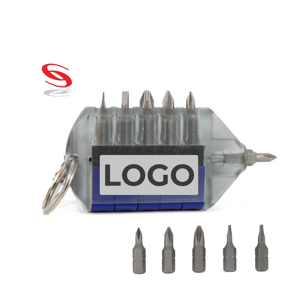Запатентованная Отвертка 5 в 1, многофункциональная портативная карманная мини-отвертка Philips с шлицевым винтом, ручная отвертка, Сделано в Тайване