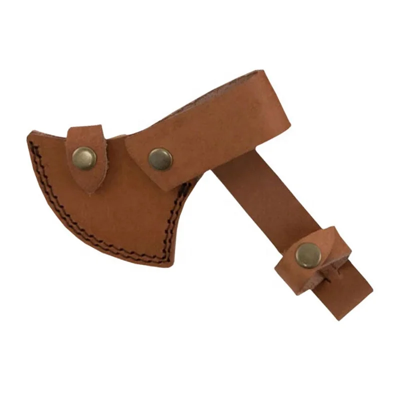 Professional Handmade Viking Axe Industrial Grade Camping Axe Carbon Steel Stainless Steel Leather Cover Felling Nordic Usage