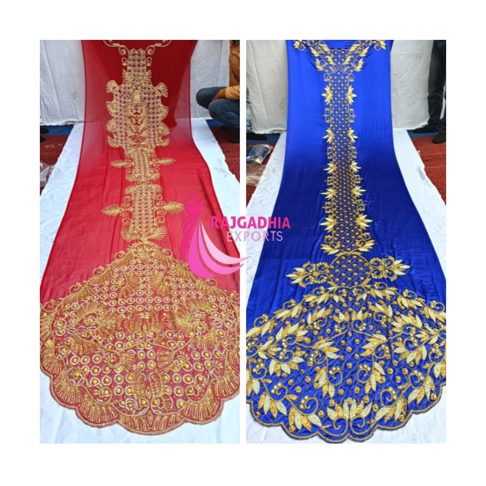 Somali Bride Dirac Dress African Somali Dress New Pattern Two Meter Clothes, Somali Dirac Fabric Wedding Dress