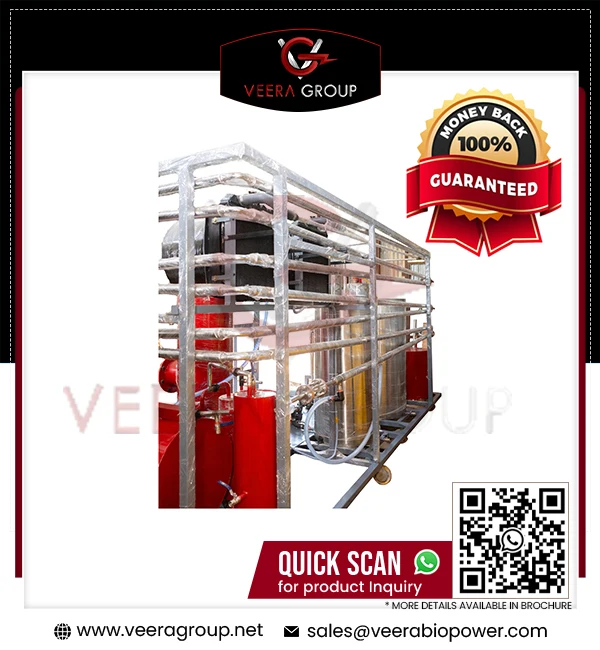 The best Veera MD200C Molecular Distillation Machine is used to produce diesel from used oil.