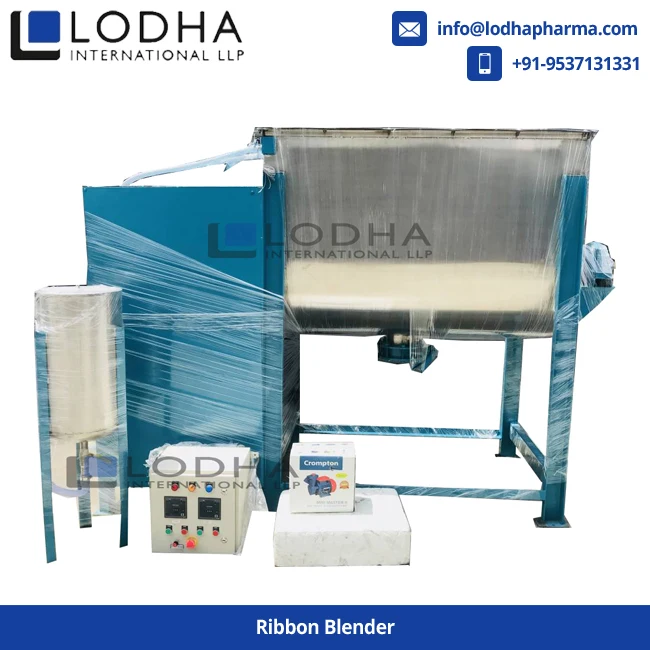 LI-RB Ribbon Mixer Type and Powder Application Ribbon Mixer