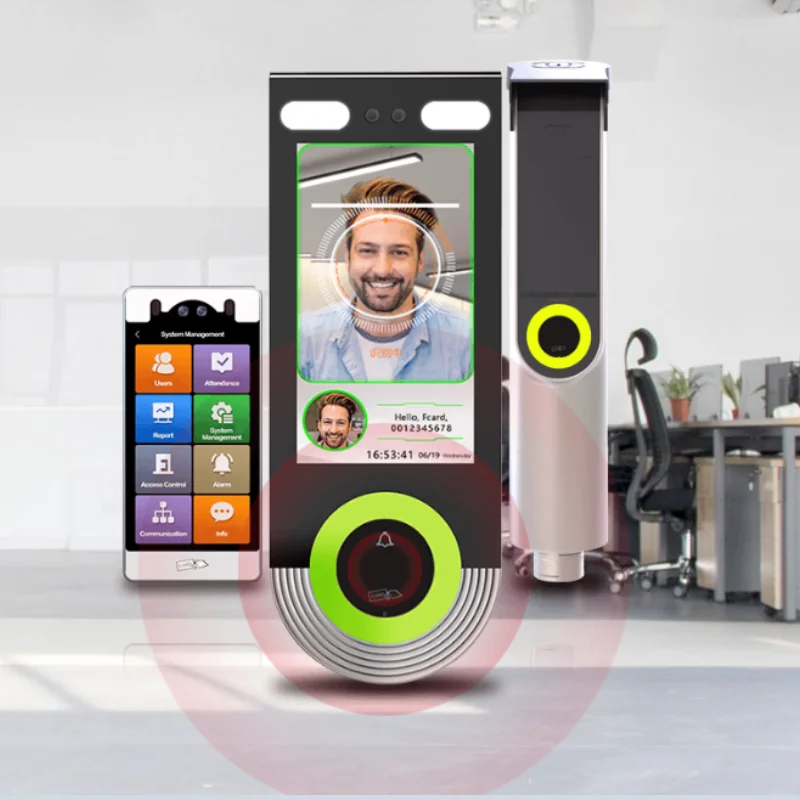 WiFi Face Recognition Camera Biometric Device Time Attendance System Access Control Employee Attendance Time Recording Category