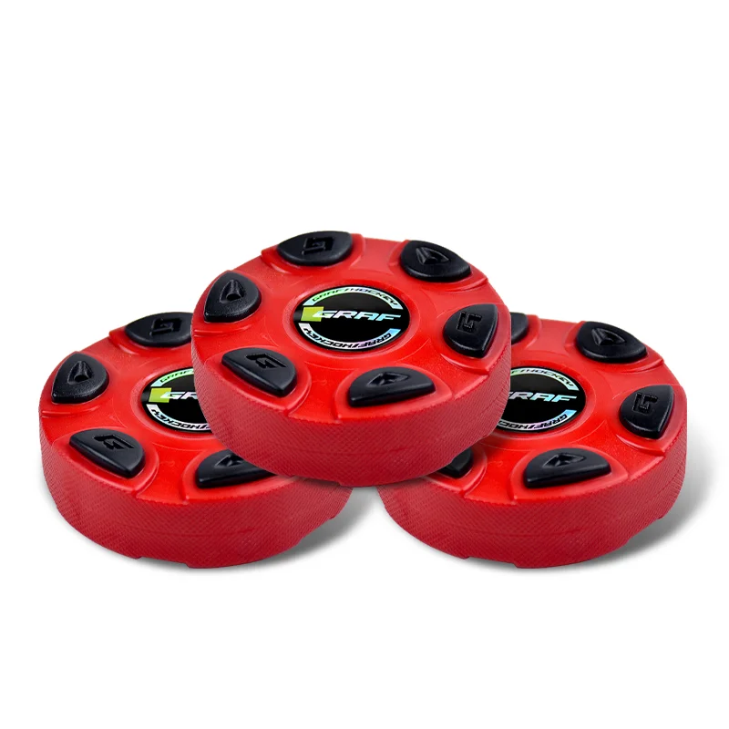 Graf 76.4mm & 76.4mm & 27.4mm Outdoor Skate Roller Hockey Puck 120g Made of PU for Training Asia only