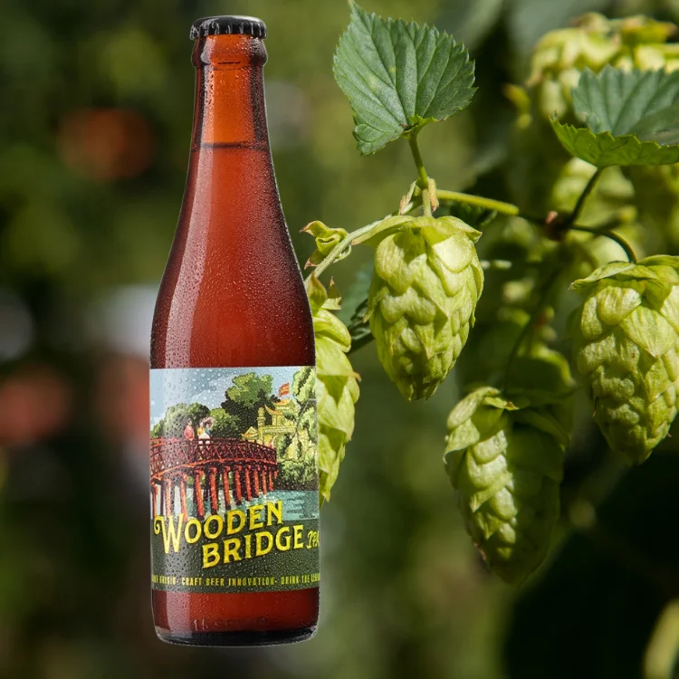 Beer Craft Wooden Bridge Ipa Best-Selling Best Chilled Glass Bottle Ready To Drink Vietnamese Manufacturer