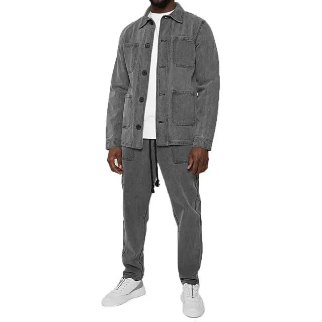 Мужские джинсы свободного кроя, демисезонные, 2023