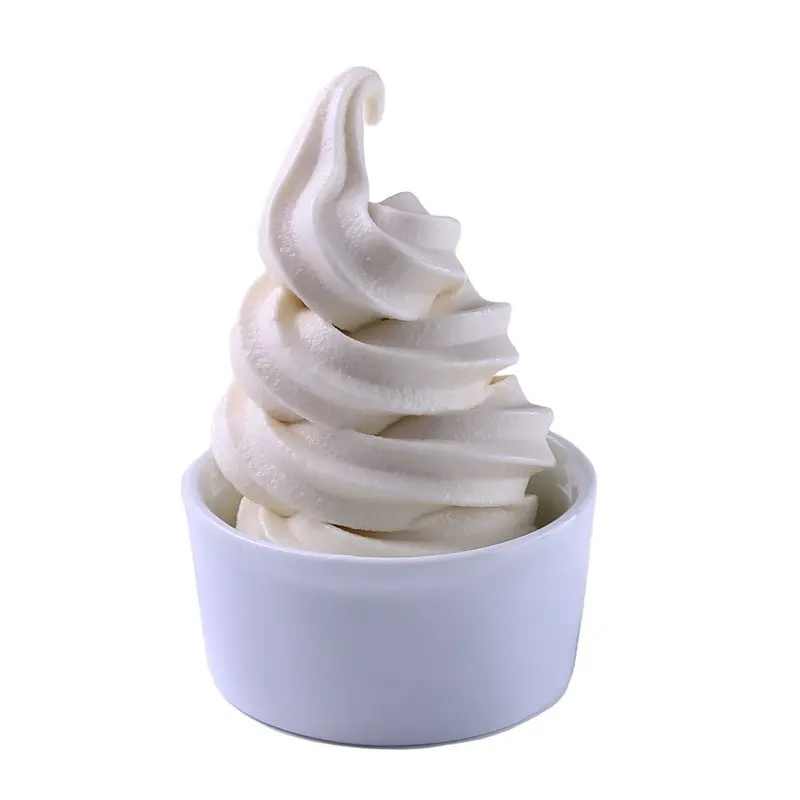 Soft Serve Ice Cream Mix Powder Base Slightly Vanilla Taste 1KG Halal Certified Premium Quality for Ice Cream Vending Machine