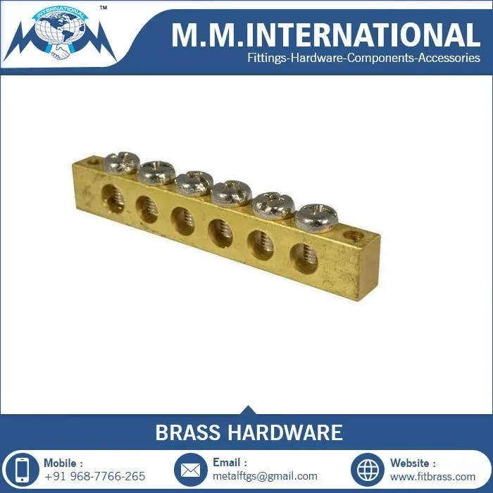 New Arrival Neutral Link Terminal Connector Neutral Link 10 Hole from Indian Manufacture and Supplier