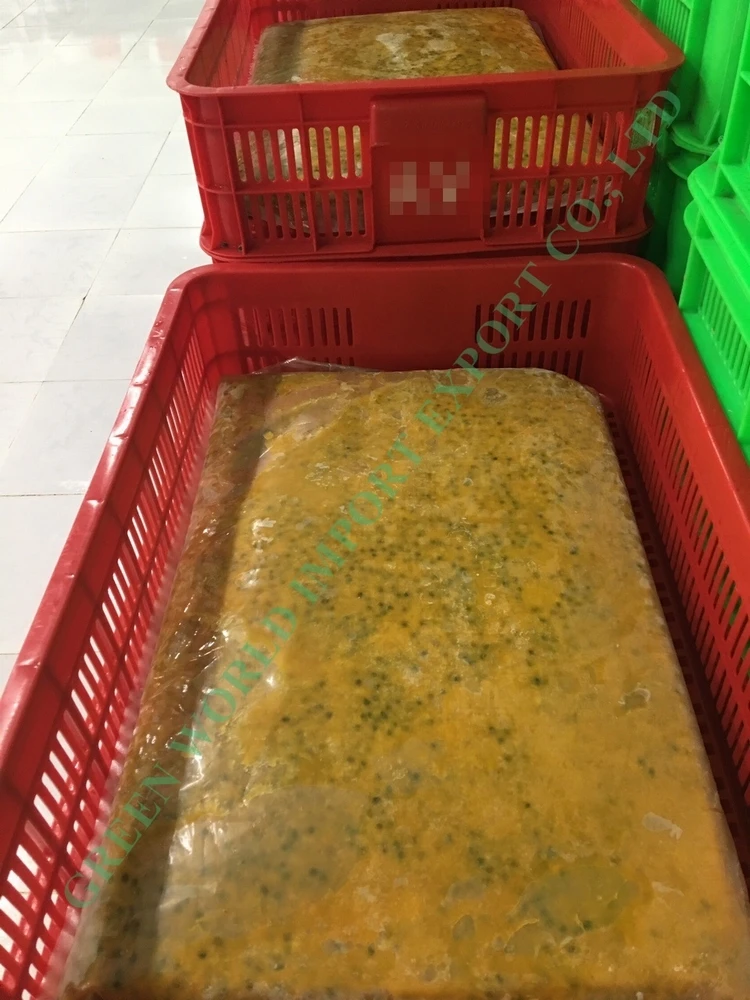NEW CROP FROZEN PASSION FRUIT PUREE - WHOLESALE FROZEN PASSION FRUIT PUREE VIETNAM - WITH PREMIUM QUALITY AT ATTRACTIVE PRICE