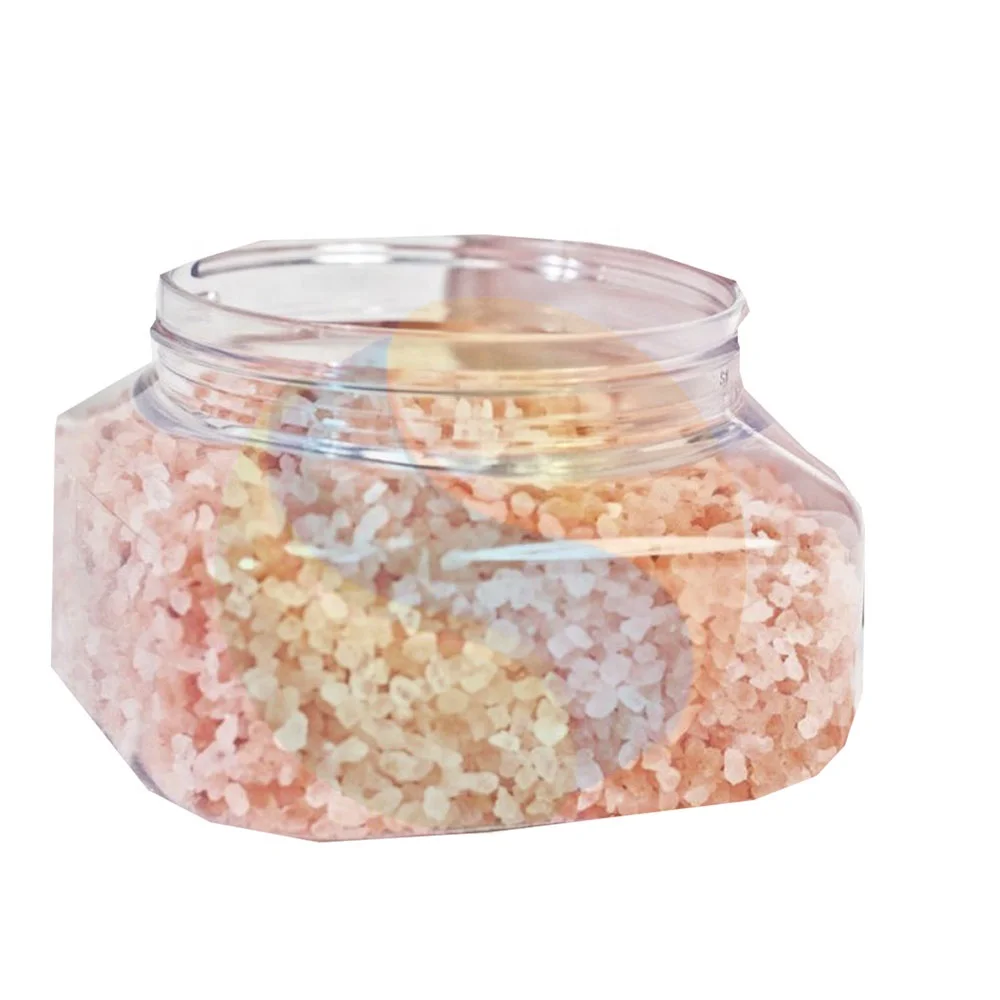 Оптовая продажа, куски соли для ванны с цветочным измельчителем, соль эпсома, красочная упаковка, стандартная экспортная качественная Гималайская соль для ванны