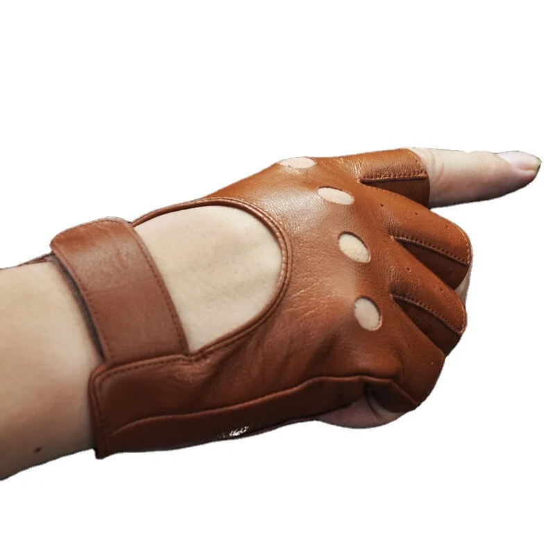 Safety Driving Gloves Latest Design With Customize Color Stylish Gloves A nd Screen Touching Leather Gloves
