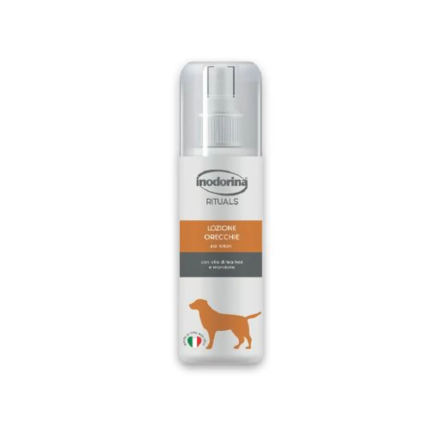 Deluxe Inodorina Rituals Ear Lotion 100ml - Gentle Daily Cleaner for Pets - Ensures Clean and Healthy Ears
