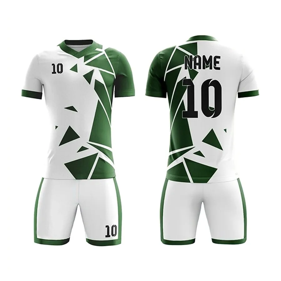 New arrivals Wear And Adults cheap polyester 2023 high quality sublimation plain & Sublimated soccer uniform Set