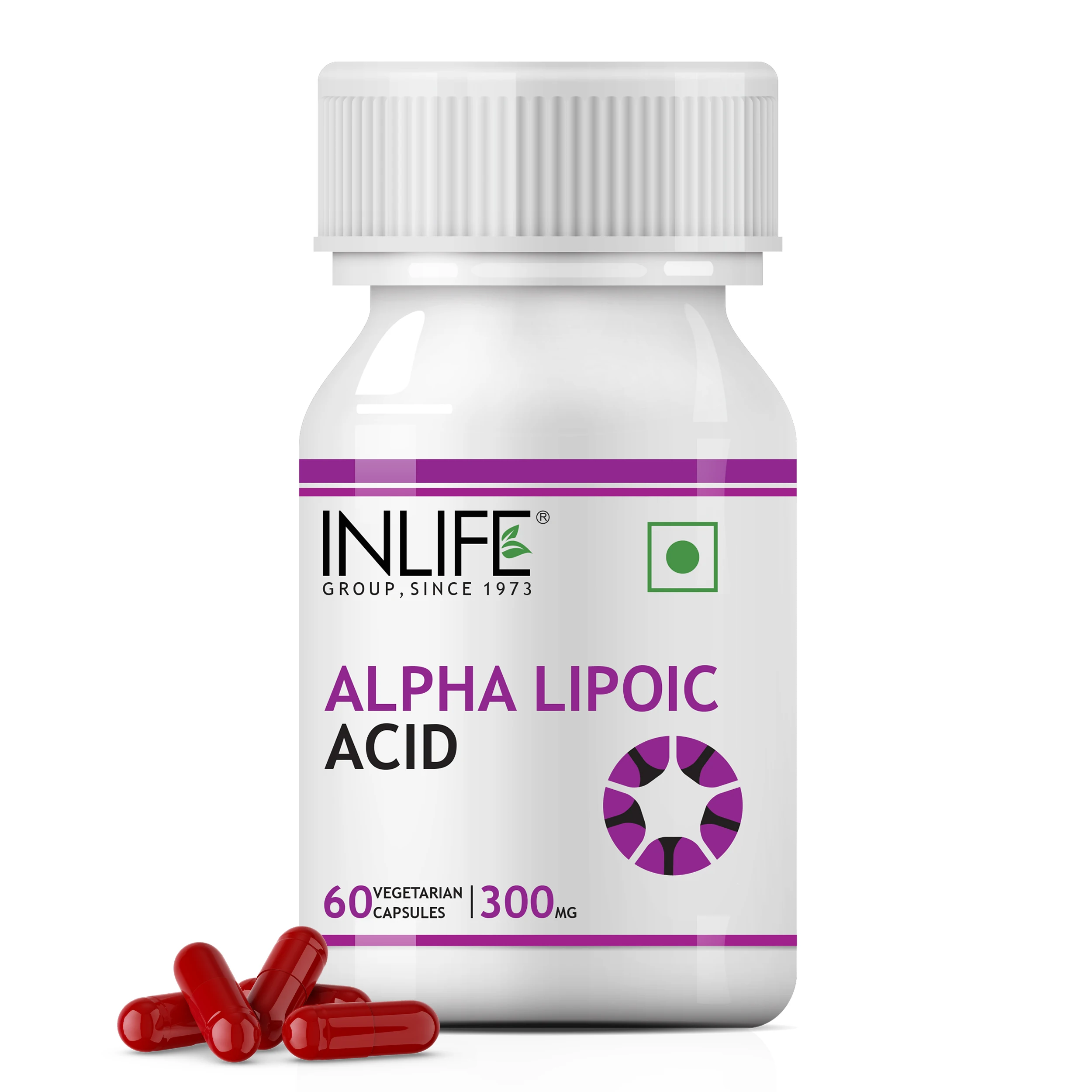 Cost-Effective Alpha Lipoic Acid 300mg 60 Vegetarian Capsules available in affordable price