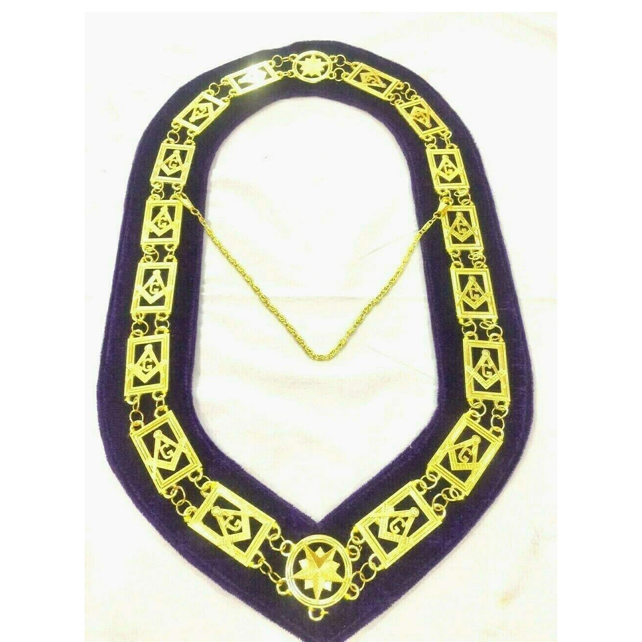 2024 Premium Top Quality Design Masonic Chain Collar Regalia Blue Lodge Chain Collar In Affordable Price Chain Collars