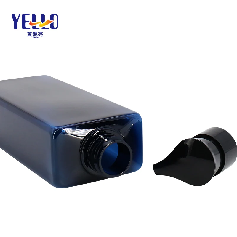 Wholesale Customization Pet Shampoo Bottle  Empty Square Shampoo Bottle Packaging