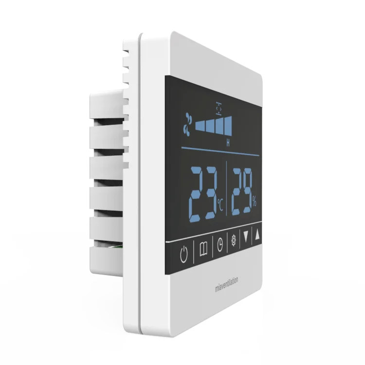 MIA-C900 Remote Controller LCD Panel Support RS485/ Modbus  For Home HVAC HRV ERV MVHR Ventilation Fan