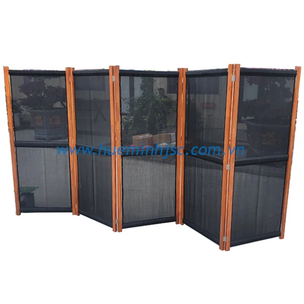 High Quality Outdoor Wooden Room Divider Water based oil Acacia Wood Best Grade Top Selling in Vietnam