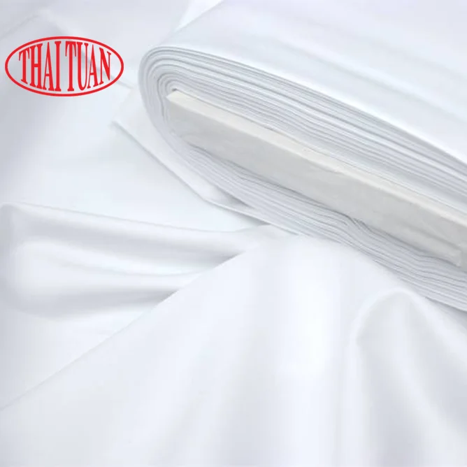 Thobe Muslim Islamic Clothing 100% Spun Polyester Plain Dyed Thobe Fabric Wholesale High Quality Low MOQ Anti Wrinkle L959A