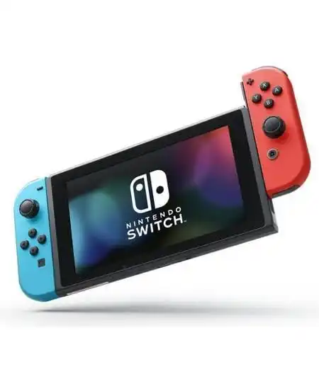 BRAND NEW ARRIVAL Nintendos Switch - OLED with Neon Blue and Neon Red Joy-Con BRAND NEW SEALED with accessories