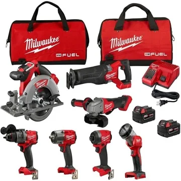 Original Power Tools MilwaukeeS combo kits M18 18V Cordless Lithium-Ion