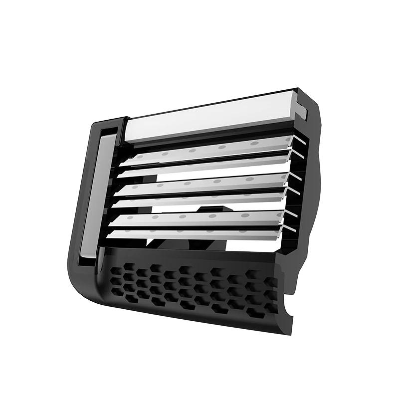 Men shaving spot-welding razor high quality with six blades metal handle system razor