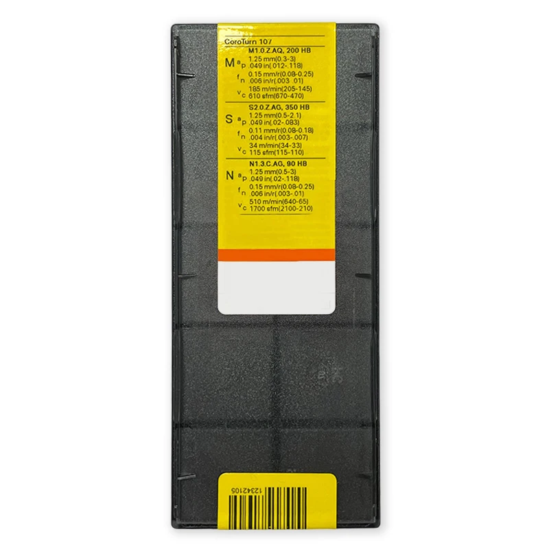 DCGT11T304-UM 1125 Tungsten Cemented Carbide PVD Coating Cutting Tools Turning Inserts For Stainless Steel And Superalloy