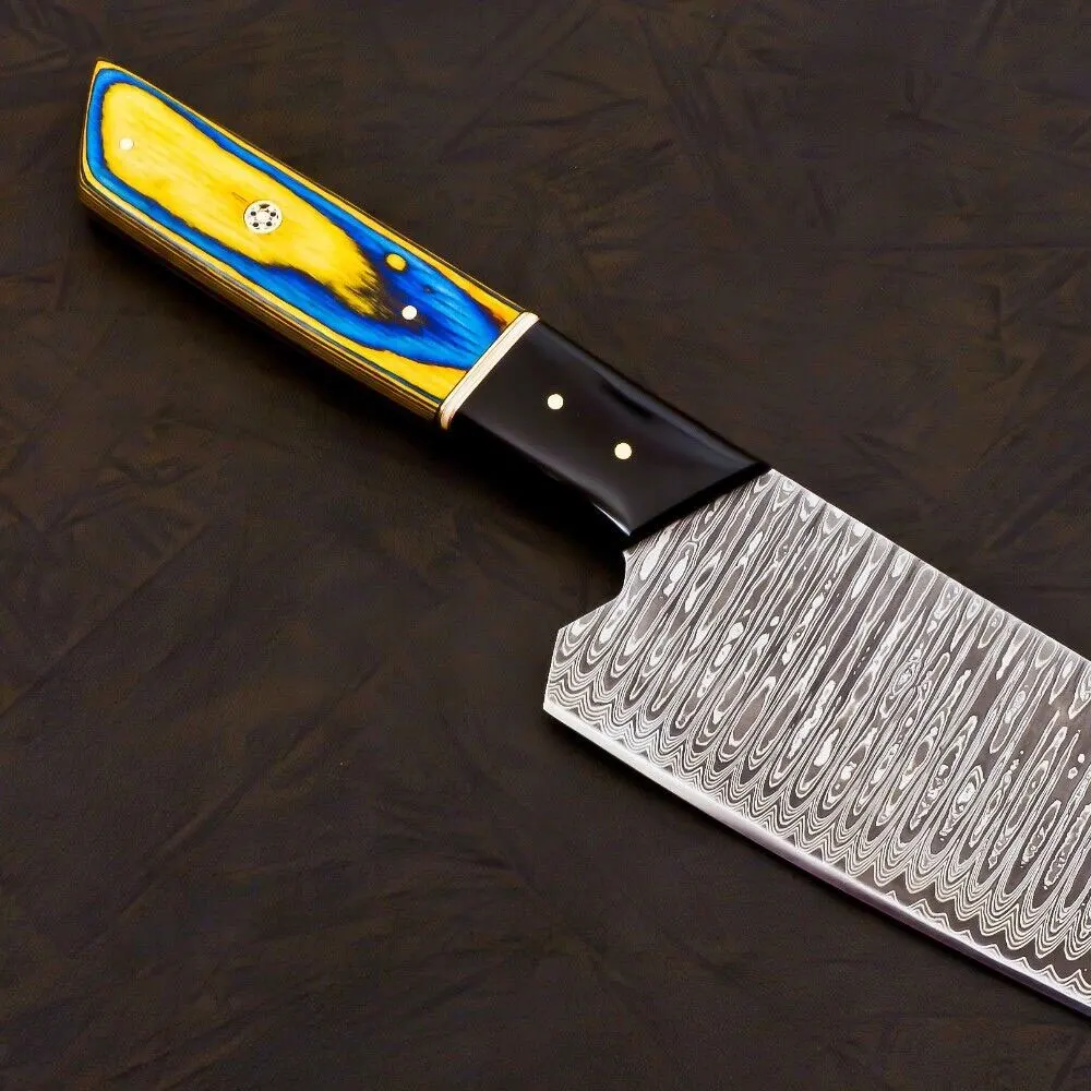 Universal hot sale kitchen chef knife wholesale Damascus best in the world highly carbon steel chef knives