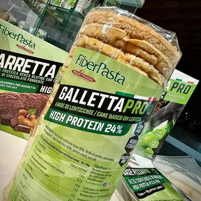 HIGH PROTEIN LENTIL CAKE, GLUTEN FREE AND HIGH FIBER,  VEGAN, PLANT-BASED MADE IN ITALY AND PREMIUM QUALITY