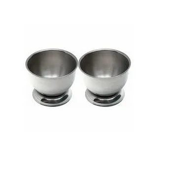 Best Selling Stainless Steel Breakfast Brunch Soft Boiled Egg Cups Holder Stand Boiler Steamer Serving Egg Holder
