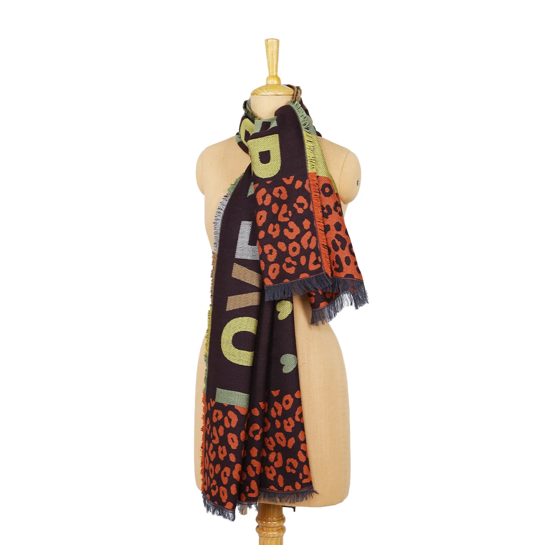 Best Selling Jacquard Scarf for Women Acrylic Cotton & Wool Handmade Square Luxury Style with Multiple Designs Made From Silk