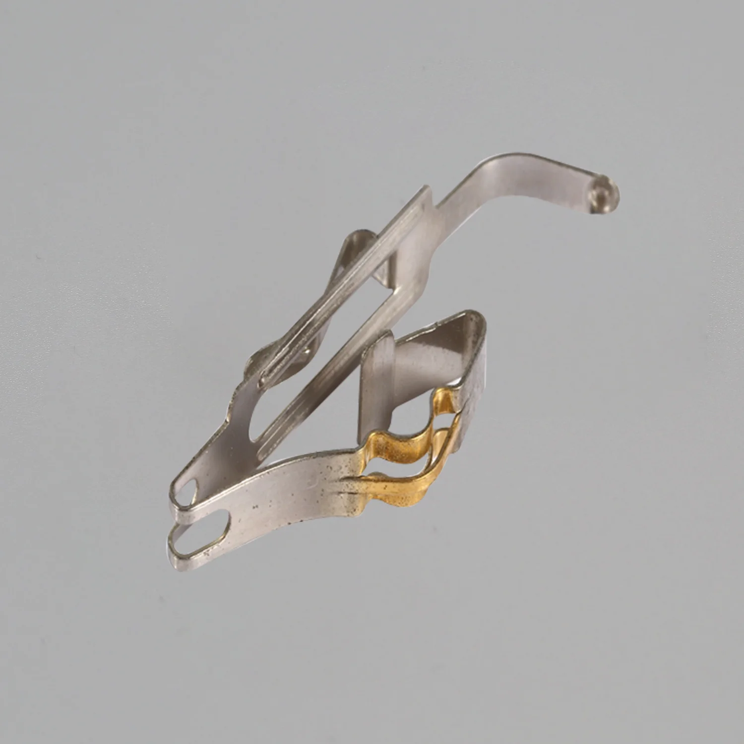 BOSI Custom Brass Copper Battery Clip Leaf Spring Electrical Contact