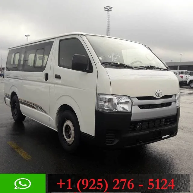 Used 2010 2012 2015 2020 T_y_ta Hiace High Roof And Low Roof Van 2WD ( LHD - RHD )