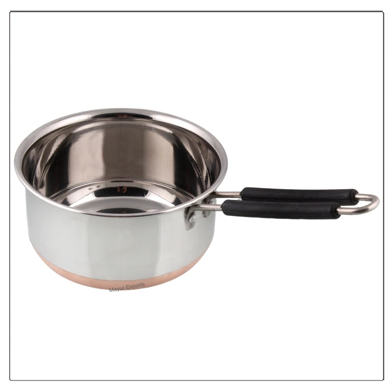 Stainless Steel Sauce Pan with Copper Bottom