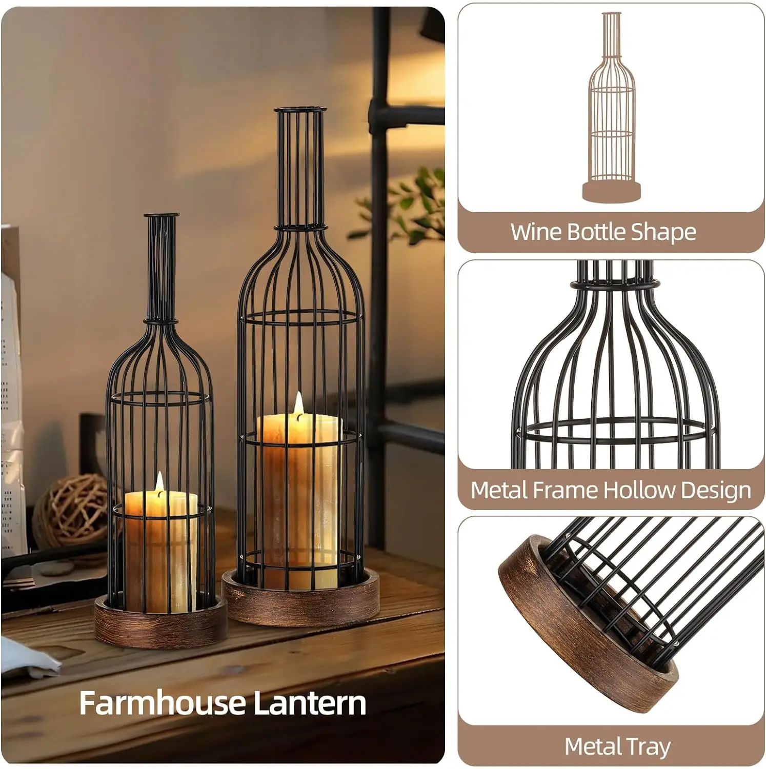 Hot Selling Christmas Wooden Candle Holders from India Best-Selling Christmas Candle Jars for Holiday Decorations Premium Wood