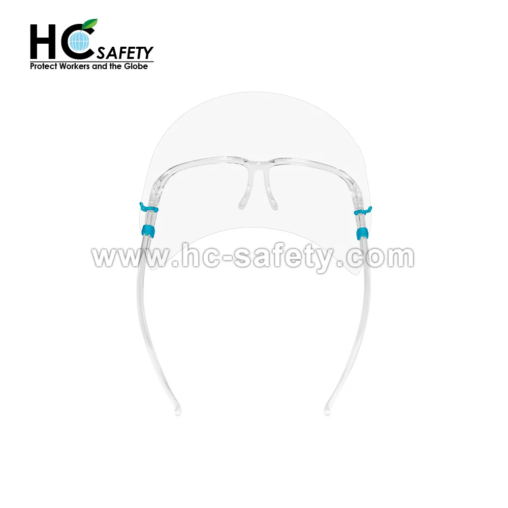 F10 glasses face shield  ppe equipment water splash manufacturer Taiwan
