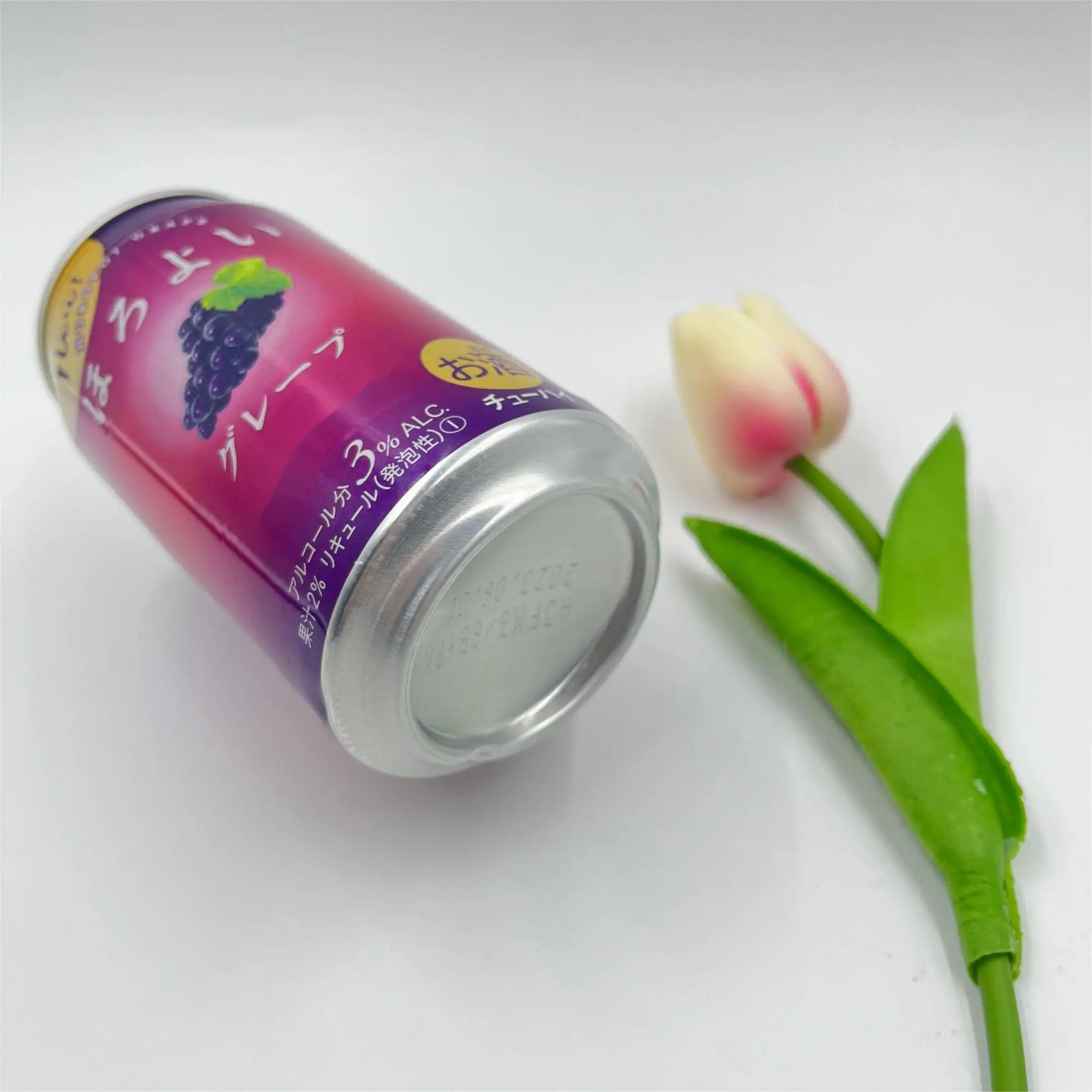 350ml grape flavored alcoholic beverage filling pre-mixed cocktail sparkling juice wine OEM Private Label