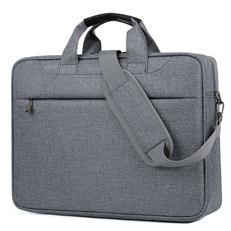 15.6inch Large capacity business office computer compartment waterproof laptop tote bag for men