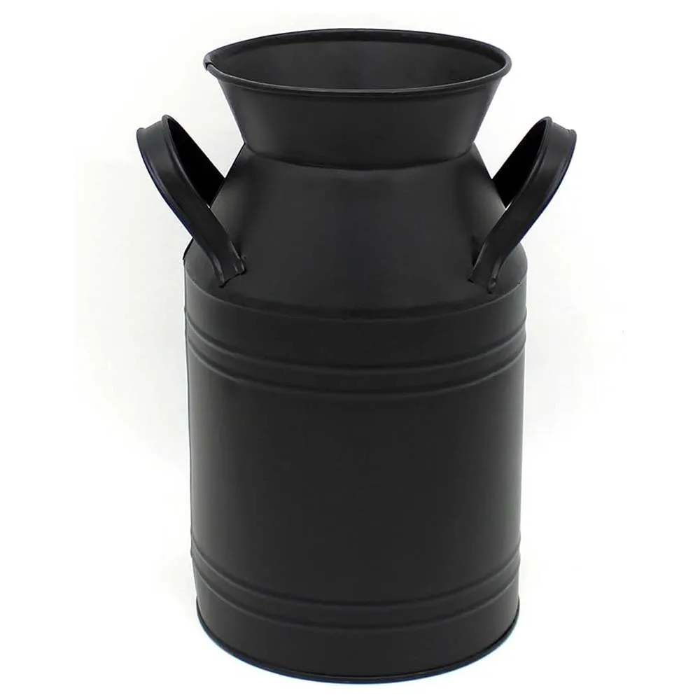 Best Quality Metal Flower Vase Rust Painted Decor Milk Can Bucket Country Primitive Jug Farmhouse Decoration Small