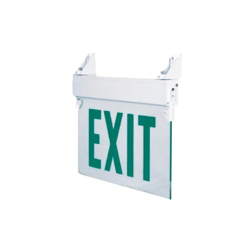 Made by JIMING: LE297 Multi-angle wall mounting acrylic panel led exit sign light