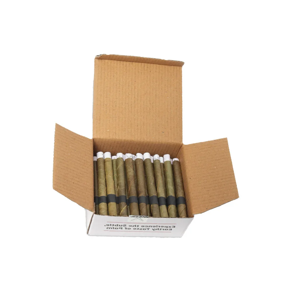 1 Gram Pre-Rolled Palm Leaf Blunt Wrap- Natural Cordia Leaf Wrap NCR03