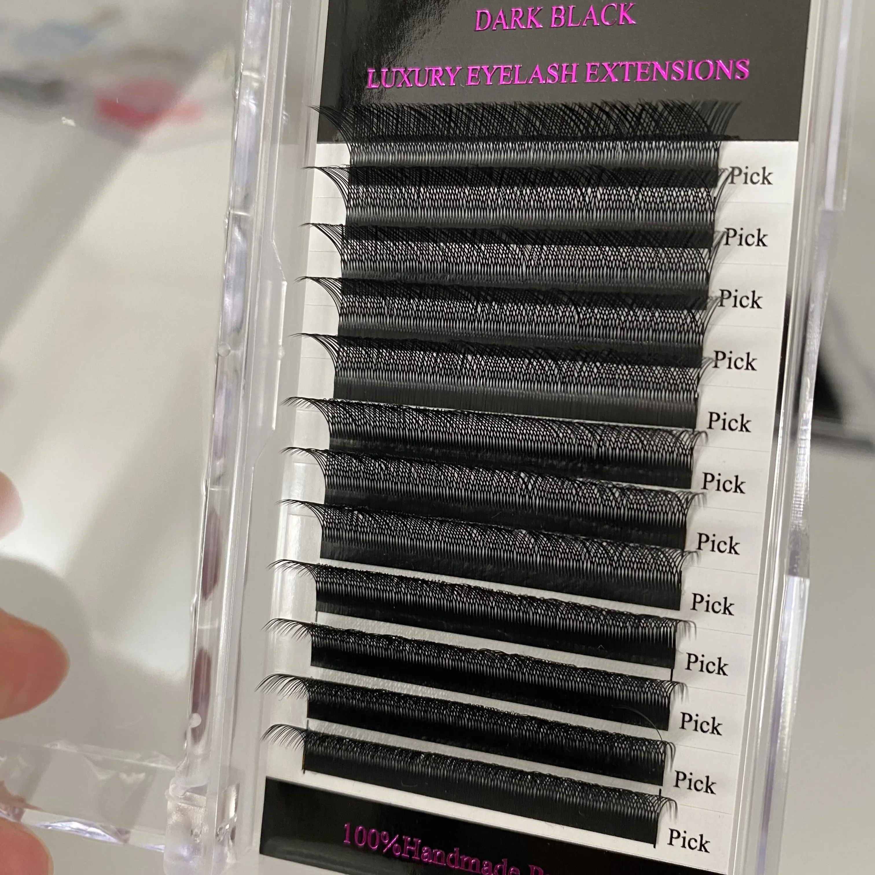 Wholesale Grafting Eyelash Extension Y YY Shape Premade Volume Fans Lashes Soft Individual Faux Lash