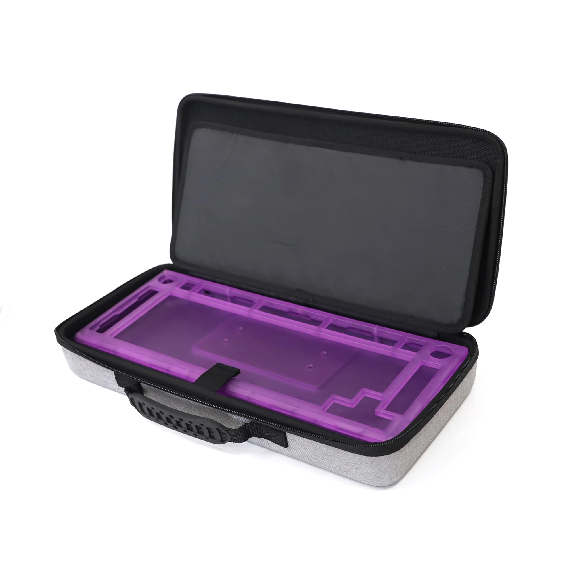 Custom Keyboard Travel Case for 60% 65% Wired/Wireless Bluetooth Mechanical Gaming Keyboard, Carrying Storage Keyboard EVA Case