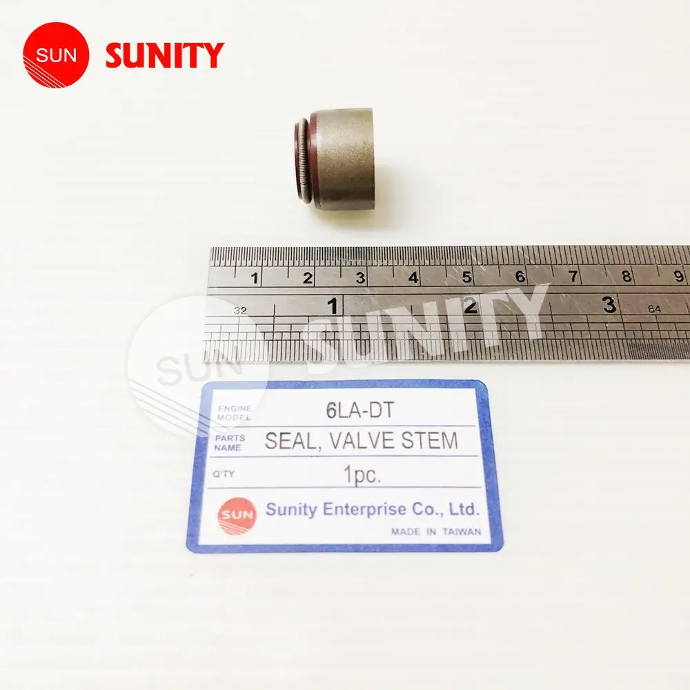 TAIWAN SUNITY TOP QUALITY SEAL VALVE STEM  6LA-DT 148628-11140 for Yanmar Marine  engine parts