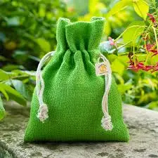 Jute Hessian Burlap Drawstring Sand Bag 100% Natural Eco & Weather Friendly Biodegradable from Bangladesh