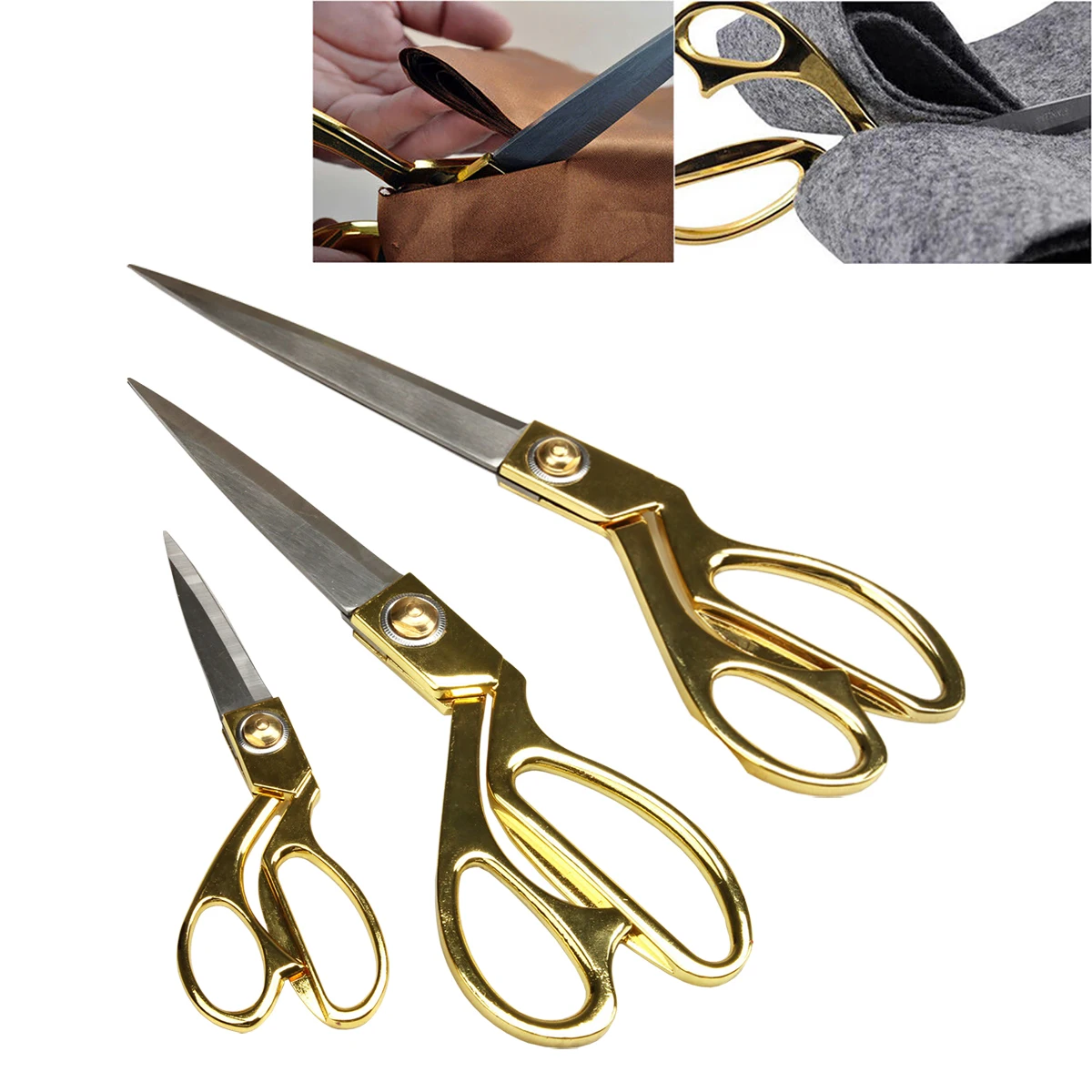 Hot sale stainless steel Sewing Trimming Scissors Tailor scissors Wholesale Household Professional Tailor Shear