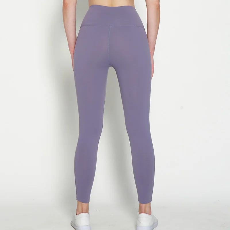 OEM Custom Tummy Control Gym Sports High Waist Yoga Pants Seamless Leggings