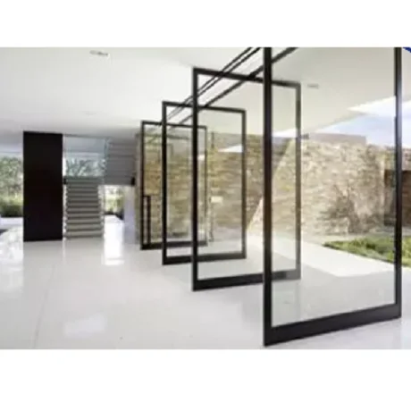 Office Building GLASS-ALUMINUM WINDOWS Aluminum Alloy Folding Screen Dust-proof Modern Horizontal Windows