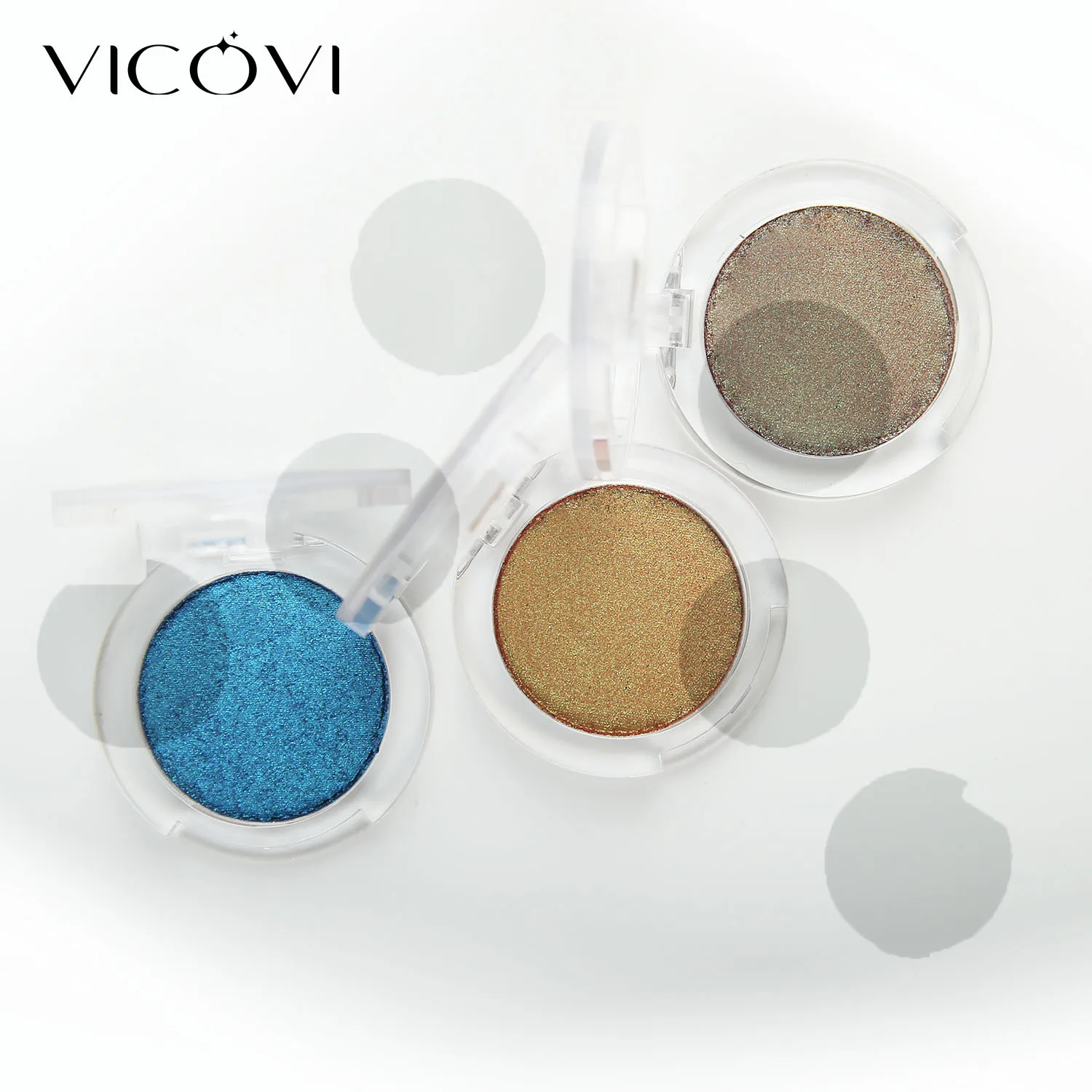 Support small order best High Pigmented Multichrome Eyeshadows Single Eye Shadow Palette Glitter Custom Logo