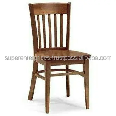Indian Handicraft Modern Style Wood Rattan Comfortable Dining Chair New Design 2023 Restaurant Chairs Acacia Wood Top Quality