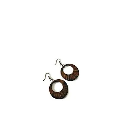 Fashion Wooden jewelry earring set for customized size cheap price and handmade use for hot sale product